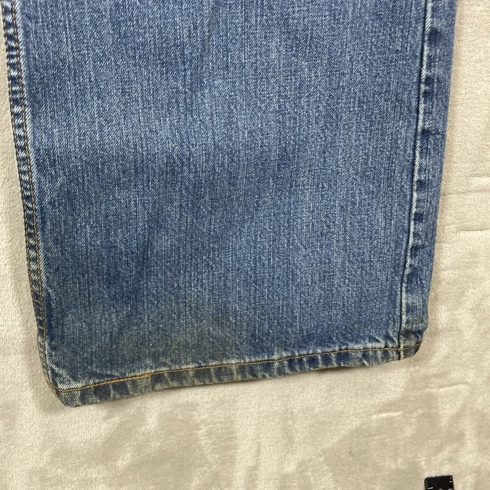 Vtg Levis 567 Low Loose Boot Jeans Mens 38x32 (fit 40x32) Distressed Y2K Faded